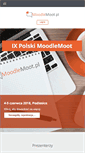 Mobile Screenshot of moodlemoot.pl