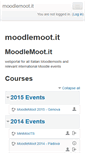 Mobile Screenshot of moodlemoot.it